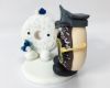 Picture of Donut Cop Wedding Cake Topper, Policeman Wedding Cake Topper