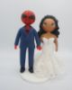 Picture of Spiderman Wedding Cake Topper, Marvel Inspired Wedding Cake Topper, Gifts for Spiderman Fans