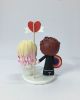 Picture of Captain America & Doctor Strange Wedding Cake Topper,  Superhero Themed Wedding Cake Decor
