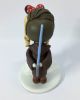 Picture of Luke Skywalker Groom And Ravenclaw Bride Wedding Cake Topper, Harry Potter inspire wedding theme, Disney wedding theme and Star wars wedding topper