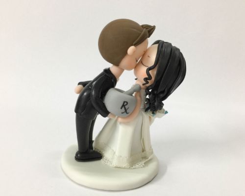 Picture of Pharmacist Wedding Cake Topper, Pharmacy wedding theme
