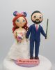 Picture of Mickey & Star Wars Inspired Wedding Cake Topper, When You Wish Upon A Star Wedding 