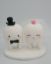 Picture of Teeth Couple Cake Topper, Molar Teeth Wedding Topper, Dentist Cake Topper