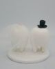 Picture of Teeth Couple Cake Topper, Molar Teeth Wedding Topper, Dentist Cake Topper