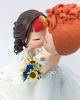 Picture of Kissing Bride & Bride Wedding Cake Topper, Pride Wedding Cake Topper, Wedding Gifts for Lesbian Couple