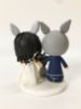 Picture of Totoro Wedding Cake Topper with Cat, Studio Ghibli Wedding Theme