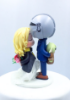 Picture of Star Wars Mandalorian Wedding Cake Topper, Baby Yoda Wedding Cake Topper