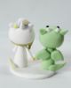 Picture of Dragon and Unicorn wedding cake topper, Cosplay wedding cake topper, Dragon groom topper, Unicorn bride topper