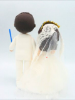 Picture of Princess and Star Wars Wedding Cake Topper, Movie Inspired Wedding Cake Topper