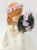 Picture of Kissing Bride & Bride Wedding Cake Topper, Lesbian Wedding Cake Topper with Dogs