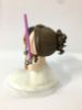 Picture of Star Wars Wedding Cake Topper, Afro Haircut Jedi Groom Wedding Cake Topper
