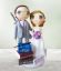 Picture of Harry Potter, Game of Thrones & Lord of the Rings Wedding Cake Topper, Bookworm Clay Figurine 