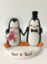 Picture of Mr. & Mrs. Penguin Wedding Cake Topper,  Penguin Wedding Cake Topper, Love Gift for couple