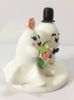 Picture of Ghost Bride & Groom Wedding Cake Topper, Halloween Themed Wedding