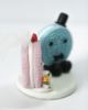 Picture of Pink & Blue Oreo Wedding Cake Topper, Gifts for Oreo Lovers, Dessert Themed Party Decor