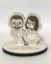 Picture of Animal Crossing Engagement Cake Topper, Wedding Dance Bride & Groom Wood Standee, Custom Groom Bride name
