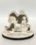 Picture of 2D Wooden Animal Crossing Couple Cake Topper, Gamer Couple Anniversary Gift, Handmade Wedding Centerpiece