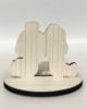 Picture of 2D Wooden Animal Crossing Couple Cake Topper, Gamer Couple Anniversary Gift, Handmade Wedding Centerpiece
