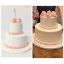 Picture of Custom Wedding Cake Replica, Wedding Cake Ornament, Anniversary Gift Idea, Wedding gift idea, Mother's day gift