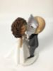 Picture of MF Doom Gladiator Wedding Cake Topper, Till Death Do We Part Wedding cake topper , Halloween wedding cake topper 