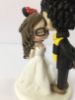 Picture of Harry Potter Groom & Mickey Bride Wedding Cake Topper, Forehead kissing couple