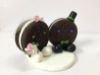 Picture of Oreo Bride & Groom Wedding Cake Topper, Cookie Cake Topper, Anniversary gift for Oreo fan
