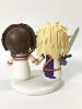 Picture of Lesbian Zelda Wedding Cake Topper, Princess Zelda Figurine, Same Sex Wedding Decor, Gifts for Gamers