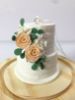 Picture of 2 tiers Wedding Cake Ornament, First Year Married Anniversary Gift