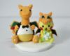 Picture of Pikachu & Charizard Wedding Cake Topper, Pokemon Bride & Groom Keepsake, Unique Game Room Decor