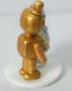 Picture of Robot wedding cake topper, Steampunk wedding cake topper, Gold & silver anniversary