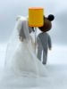 Picture of Tangled Lantern Wedding Cake Topper, Mickey & Minnie Bride Wedding Figurine, Disney Inspired Wedding Theme