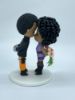 Picture of Naruto & Hinata Wedding Cake Topper, Handmade Cosplay Couple Figurine