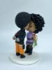 Picture of Naruto & Hinata Wedding Cake Topper, Handmade Cosplay Couple Figurine